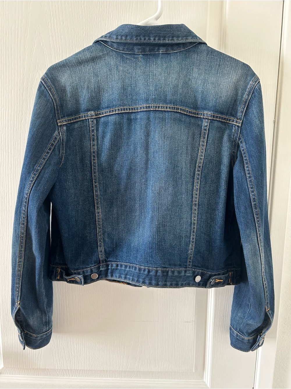 Gap 1969 Medium Petite Classic Medium Wash Denim Jacket Medium Petite - Picture 3 of 6